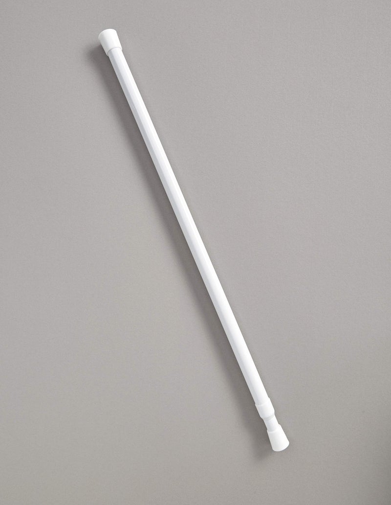 The Lakeside Collection Sliding Telescopic Door Security Bar - Rubber Ends for Friction - Image 2